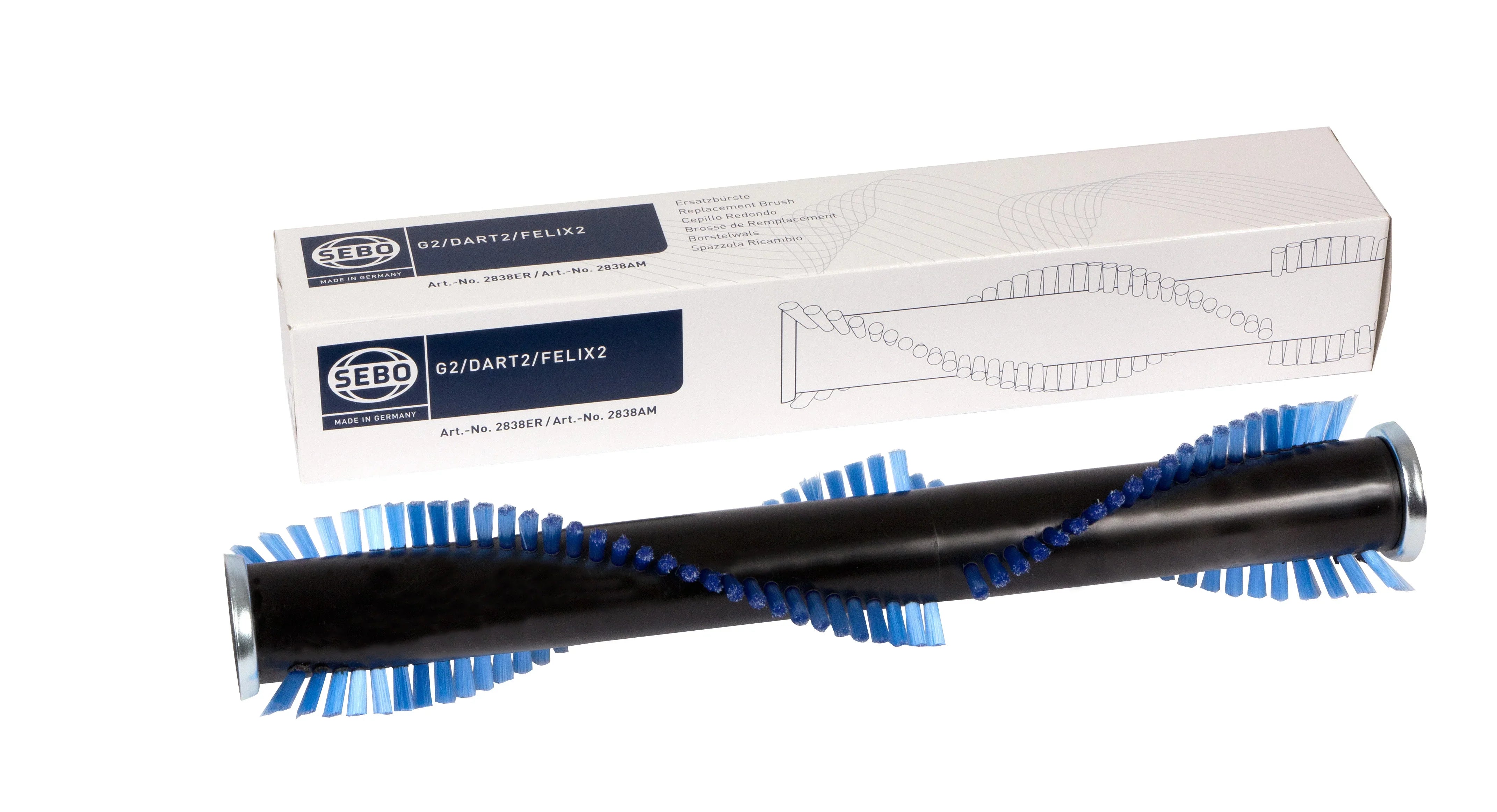 Tambur cu perie dublă (lung)