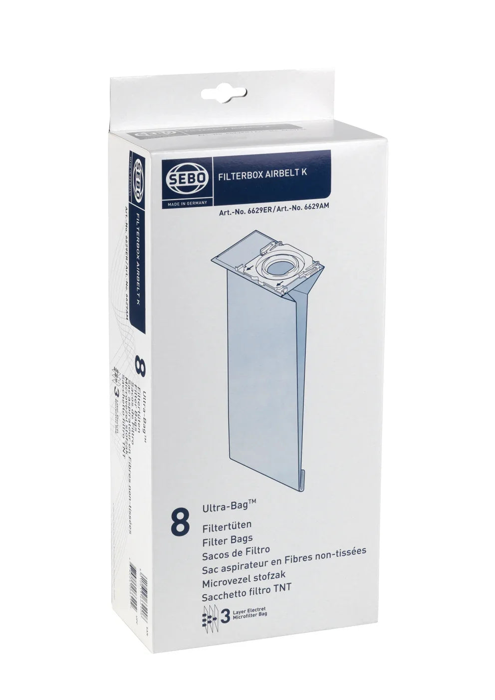 Saci de praf pentru SEBO Airbelt K